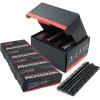 imageCKAuto 12oz 05oz Black Adhesive Stick on Wheel Weights 63ozBox US Quality 126pcsBlack