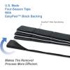 imageCKAuto 12oz 05oz Black Adhesive Stick on Wheel Weights 63ozBox US Quality 126pcsBlack