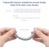 imageCKAuto 12oz Trapezium Adhesive Stick on Wheel WeightsEasyPeel Tape 72ozBox US Quality144pcs Blackgray