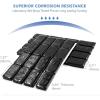 imageCKAuto 1oz Black Adhesive Stick on Wheel WeightsEasyPeel Tape 36 ozBox US Quality36pcsBlack