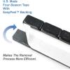 imageCKAuto 1oz Black Adhesive Stick on Wheel WeightsEasyPeel Tape 36 ozBox US Quality36pcsBlack