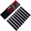 imageCKAuto 1oz Black Adhesive Stick on Wheel WeightsEasyPeel Tape 36 ozBox US Quality36pcsBlack