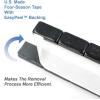 imageCKAuto 1oz Black Adhesive Stick on Wheel WeightsEasyPeel Tape 36 ozBox US Quality36pcsBlack