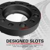 imageCKAuto 2 Pack 5x5 Hub Centric Wheel Spacers 150quot 5x127mm Wheel Spacers 715mm Center Bore with 12quot Studs125 Thick  4 pack