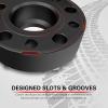 imageCKAuto 2 Pack 5x5 Hub Centric Wheel Spacers 150quot 5x127mm Wheel Spacers 715mm Center Bore with 12quot Studs150 Thick  2 pack