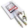 imageCKAuto 2 pcs 12quot300mm Metal Valve Stem Extenders Universal Valve Stem Extensions Made of EPDM Rubber fit for Heavy Vehicles Silver2 Pack 12 300 mm