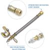 imageCKAuto 2 pcs 12quot300mm Metal Valve Stem Extenders Universal Valve Stem Extensions Made of EPDM Rubber fit for Heavy Vehicles Silver4 Pack 7 180 mm