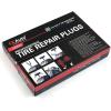 imageCKAuto 30pcs 8quot Black Tire Repair Strings Automotive Tool Tire Repair Plugs for Tubeless OffRoad Tires Car Bike ATV UTV Wheelbarrow MowerBlack