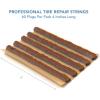 imageCKAuto 30pcs 8quot Black Tire Repair Strings Automotive Tool Tire Repair Plugs for Tubeless OffRoad Tires Car Bike ATV UTV Wheelbarrow MowerBrown