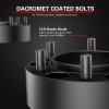 imageCKAuto 4 Pack 6x55 Hub Centric Wheel Spacers 125quot 6x1397mm Wheel Spacers 1061mm Center Bore with M12x15 Studs200 Thick  2 pack