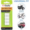 imageCKAuto 4 Pcs Aluminum Tire Valve Stem Caps with N2 Nitrogen Logo Universal Stem Covers for Cars SUVs Bike and Bicycle Trucks Motorcycles  TPMS Safe  Corrosion Resistant  Dust Proof SilverSilverUSA