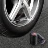 imageCKAuto 4 Pcs Aluminum Tire Valve Stem Caps with N2 Nitrogen Logo Universal Stem Covers for Cars SUVs Bike and Bicycle Trucks Motorcycles  TPMS Safe  Corrosion Resistant  Dust Proof SilverBlackUSA