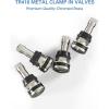 imageCKAuto 4 Pieces TR416 Metal Valve Stems Outer Mount Fits 453quot ampamp 625quot Rim Holes Long 1 12quot Silver4pcs