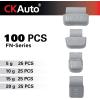 imageCKAuto FN Series Coated Lead Clip On Wheel Weights 10g 25pcsBox5g  10g  15g  20g