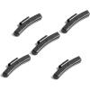 imageCKAuto MC Style Zinc Clip on Wheel Weights 025oz 14oz Coated 25PcsBoxblack