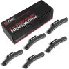 imageCKAuto MC Style Zinc Clip on Wheel Weights 025oz 14oz Coated 25PcsBoxblack