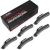 imageCKAuto MC Style Zinc Clip on Wheel Weights 025oz 14oz Coated 25PcsBoxblack