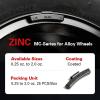 imageCKAuto MC Style Zinc Clip on Wheel Weights 025oz 14oz Coated 25PcsBoxblack