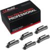 imageCKAuto MC Style Zinc Clip on Wheel Weights 025oz 14oz Coated 25PcsBoxblack