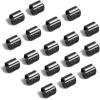 imageCKAuto MC Style Zinc Clip on Wheel Weights 025oz 14oz Coated 25PcsBoxblack