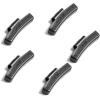 imageCKAuto MC Style Zinc Clip on Wheel Weights 025oz 14oz Coated 25PcsBoxblack
