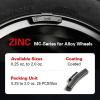 imageCKAuto MC Style Zinc Clip on Wheel Weights 025oz 14oz Coated 25PcsBoxblack