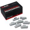 imageCKAuto MC Style Zinc Clip on Wheel Weights 025oz 14oz Coated 25PcsBoxold gray