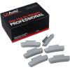 imageCKAuto MC Style Zinc Clip on Wheel Weights 025oz 14oz Coated 25PcsBoxold gray
