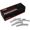 imageCKAuto MC Style Zinc Clip on Wheel Weights 025oz 14oz Coated 25PcsBoxold gray