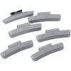 imageCKAuto MC Style Zinc Clip on Wheel Weights 025oz 14oz Coated 25PcsBoxold gray