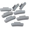 imageCKAuto MC Style Zinc Clip on Wheel Weights 025oz 14oz Coated 25PcsBoxold gray