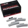 imageCKAuto MC Style Zinc Clip on Wheel Weights 025oz 14oz Coated 25PcsBoxold gray