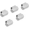 imageCKAuto MC Style Zinc Clip on Wheel Weights 025oz 14oz Coated 25PcsBoxupgraded gray