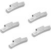imageCKAuto MC Style Zinc Clip on Wheel Weights 025oz 14oz Coated 25PcsBoxupgraded gray