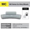 imageCKAuto MCSeries Coated 12oz 05oz Lead Clip on Wheel Weights 25PcsBox05oz