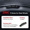 imageCKAuto P Series Zinc Clip on Wheel Weights 1oz Coated 25PcsBox Fit for Steel Wheelblack