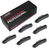 imageCKAuto P Series Zinc Clip on Wheel Weights 1oz Coated 25PcsBox Fit for Steel Wheelblack