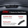 imageCKAuto P Series Zinc Clip on Wheel Weights 1oz Coated 25PcsBox Fit for Steel Wheelblack