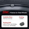 imageCKAuto P Series Zinc Clip on Wheel Weights 1oz Coated 25PcsBox Fit for Steel Wheelblack