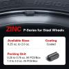 imageCKAuto P Series Zinc Clip on Wheel Weights 1oz Coated 25PcsBox Fit for Steel Wheelblack
