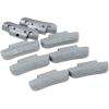 imageCKAuto P Series Zinc Clip on Wheel Weights 1oz Coated 25PcsBox Fit for Steel Wheelold gray