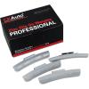 imageCKAuto P Series Zinc Clip on Wheel Weights 1oz Coated 25PcsBox Fit for Steel Wheelold gray