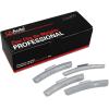 imageCKAuto P Series Zinc Clip on Wheel Weights 1oz Coated 25PcsBox Fit for Steel Wheelold gray