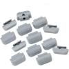 imageCKAuto P Series Zinc Clip on Wheel Weights 1oz Coated 25PcsBox Fit for Steel Wheelold gray