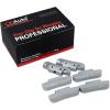 imageCKAuto P Series Zinc Clip on Wheel Weights 1oz Coated 25PcsBox Fit for Steel Wheelold gray