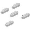imageCKAuto P Series Zinc Clip on Wheel Weights 1oz Coated 25PcsBox Fit for Steel Wheelupgraded gray