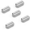 imageCKAuto P Series Zinc Clip on Wheel Weights 1oz Coated 25PcsBox Fit for Steel Wheelupgraded gray