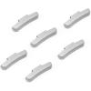 imageCKAuto P Series Zinc Clip on Wheel Weights 1oz Coated 25PcsBox Fit for Steel Wheelupgraded gray