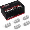 imageCKAuto P Series Zinc Clip on Wheel Weights 1oz Coated 25PcsBox Fit for Steel Wheelupgraded gray