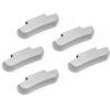 imageCKAuto P Series Zinc Clip on Wheel Weights 1oz Coated 25PcsBox Fit for Steel Wheelupgraded gray
